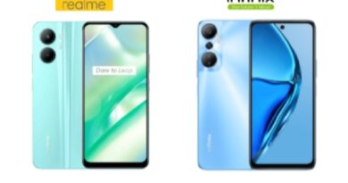 Realme C33 vs Infinix Hot 20i. (int/ponsela.com)