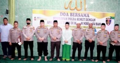 Kabid Propam Polda Sumut Gelar Do’a Bersama Dan Santuni Anak Yatim Piatu di Malam Nisfu Sya’ban