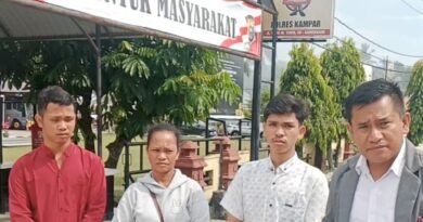 Diduga Langgar Etik Dan Hambat Hak Tersangka Penyidik Polsek Tapung Dilaporkan Ke Propam Polres Kampar