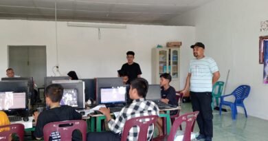 Nagori Dolok Merangir 1 Mengadakan Kegiatan Pelatihan Komputer Dasar Tingkat SMP Melalui Program Dana Desa TA 2025