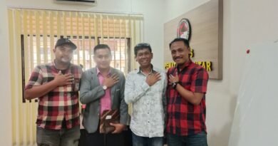 Pimpinan Badai News Dan Penasehat Hukum Silaturahmi Dengan Kasatresnarkoba Polres Pematang Siantar