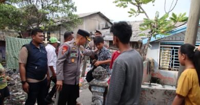 Polres Pelabuhan Belawan Berhasil Amankan 5 Pengguna Narkoba Saat Penyisiran Lokasi Rawan Tawuran