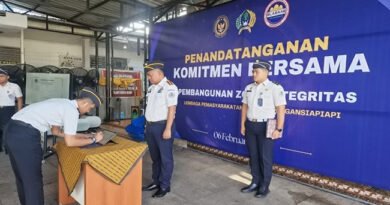 Fokus Pelayanan Publik, Lapas Bagansiapiapi Canangkan Zona Integritas Menuju WBK/WBBM 2026