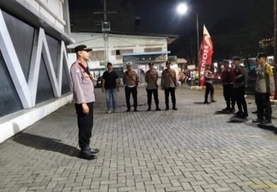 Kanit Binmas Polsek Medan Tembung Pimpin Apel KRYD Di GOR Angsapura