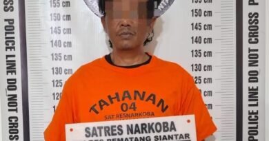 Satresnarkoba Polres Pematang Siantar Tangkap Warga Siantar Miliki Sabu 218 Gram