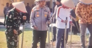 Kapolres Asahan Tanam Jagung Serentak Dukung Program Swasembada Pangan 2026