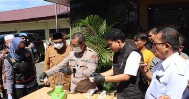 AKBP Wira : Polres Padang Sidimpuan Musnahkan Narkoba Miras Dan Knalpot Brong