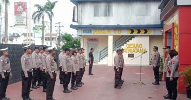 Apel Siaga Pagi Dipimpin AKP Harles Gultom SH MH