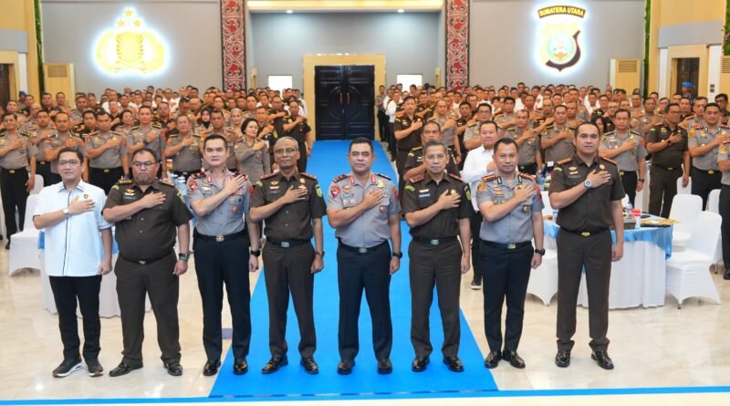 Kapolda Sumut – Kejati Sumut Teken MoU Wujudkan Penegakan Hukum Profesional Tanpa Praktik Transaksiona