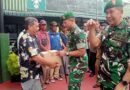 Dandim 0201/Medan Kunker ke Koramil 04/Medan Kota Berikan Santunan Kepada 20 Warga Kaum Dhu’afa