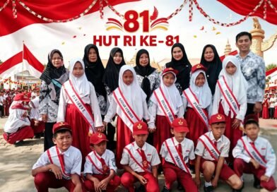 SD Senggani Gelar Upacara HUT RI Yang Ke – 81 Tahun.