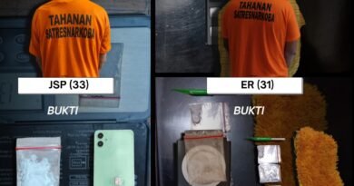 Satresnarkoba Polres Binjai Komitmen Perangi Narkoba Berhasil Tangkap Dua Pengedar Dan Amankan Barang Bukti Sabu