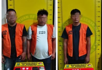 Kompol Fery Kusnadi : Satresnarkoba Polresta Deli Serdang Gerebek Dua Lokasi Narkoba Dan Tiga Pengedar Sabu Ditangkap